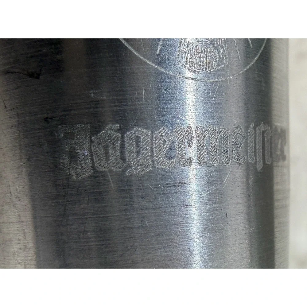 Jagermeister Pewter Stag Deer Head Shot Glass Jigger Rustic Lodge Barware